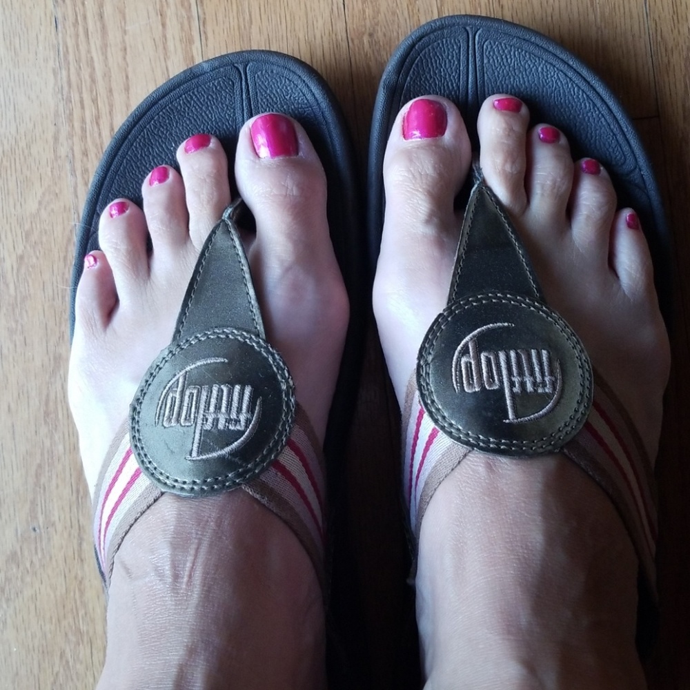 Fitflop sandsls size 10